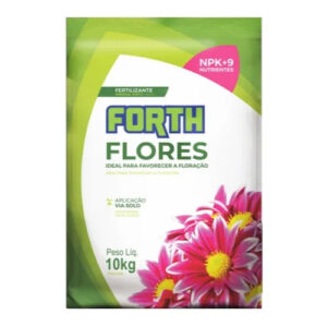 Fertilizante Forth Flores 10kg Rosa Do Deserto E Flores