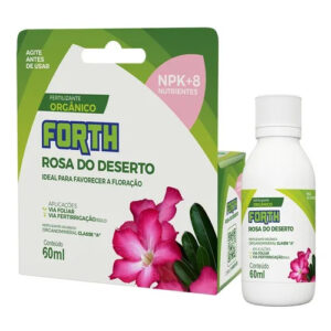 Fertilizante Forth Para Rosa Do Deserto Concentrado 60ml
