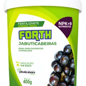 Adubo Fertilizante Forth Jabuticabeira Npk+9 Nutrientes 400g