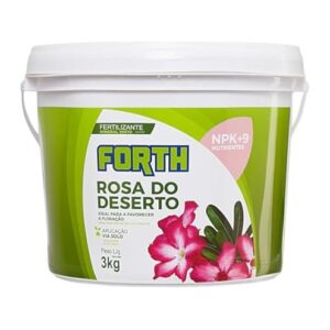 Adubo Fertilizante Forth Rosa Do Deserto 3kg Floração